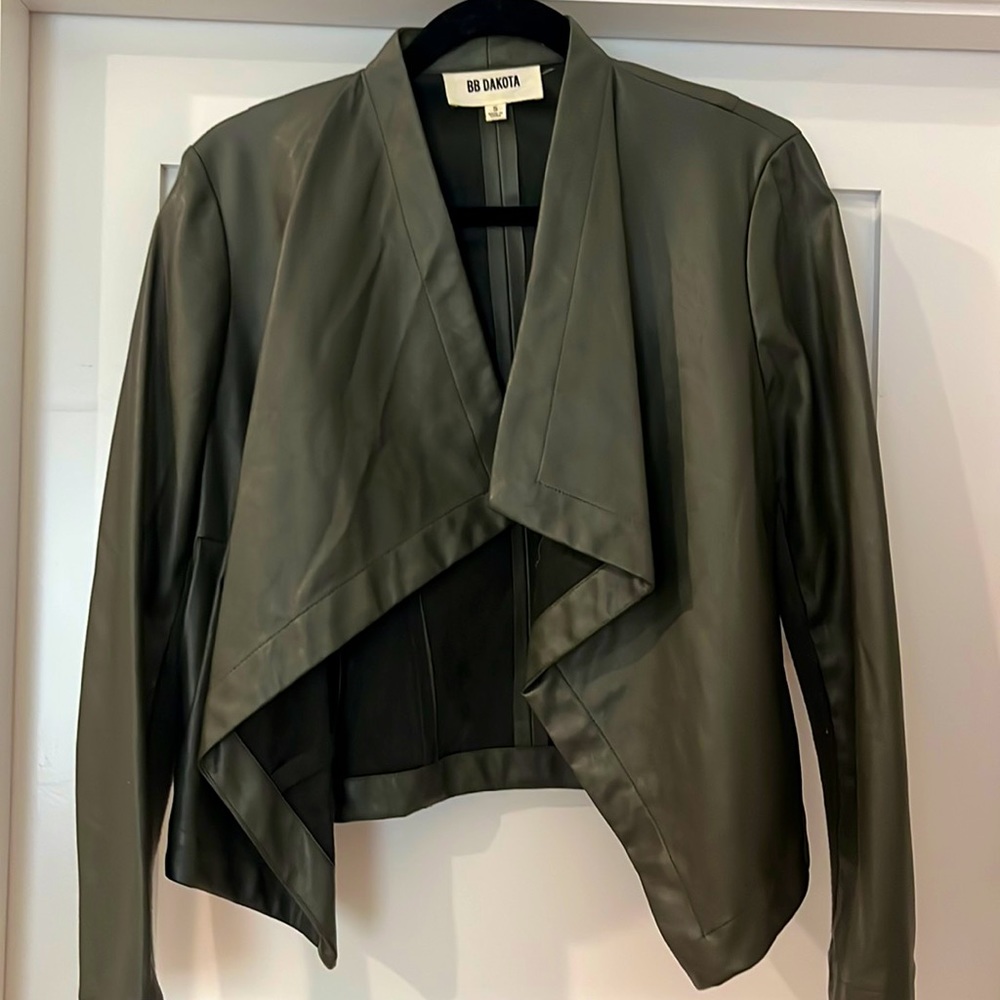 BB Dakota Faux Leather Jacket